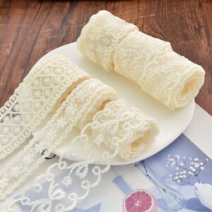 Custom Fashion Hollow Lace Trim for Personalized Handmade DIY Hair Bows - ODM Support