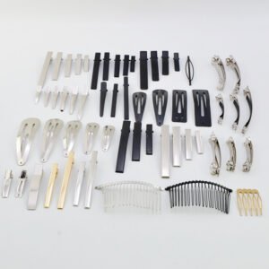 Custom Handmade DIY Ribbon Material Kits for Hair Accessories with Clips - Private Label