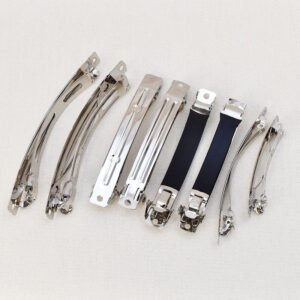 Custom Premium Thickened Spring Snap Clips for Handmade DIY Bow Hair Accessories - Fast Production