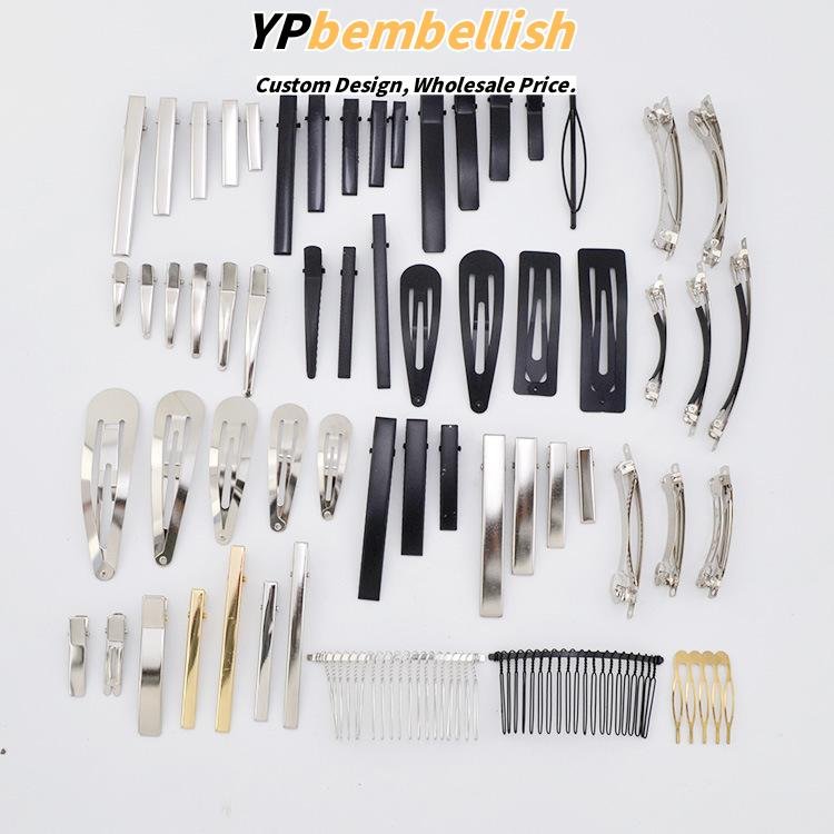 Custom Handmade DIY Ribbon Material Kits for Hair Accessories with Clips - Private Label