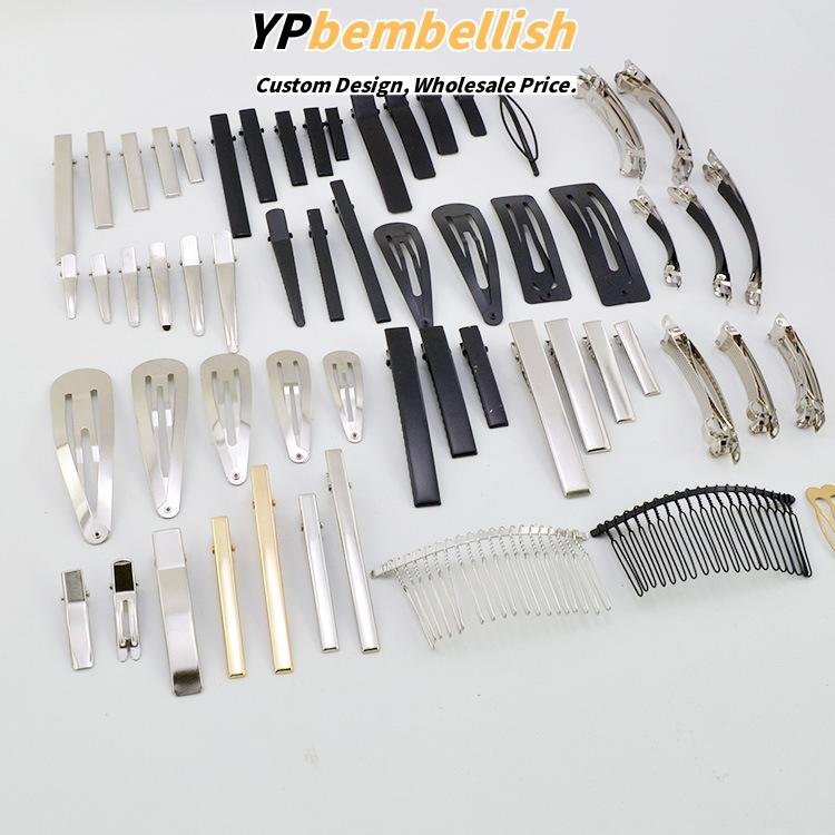 Custom Handmade DIY Ribbon Material Kits for Hair Accessories with Clips - Private Label