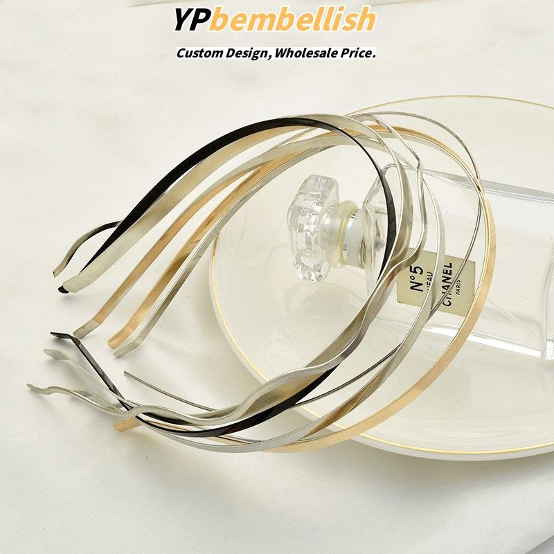 Bulk Adjustable Metal Head Hoops with Clip Fittings for Handmade Ornaments - Custom Supplier