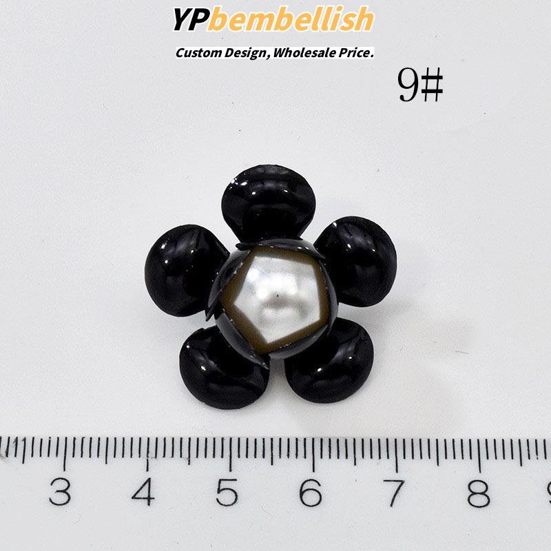 Custom Vintage Korean Matte Silver Alloy Pendant Badges for DIY Hair Clips - OEM Available